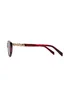 Karen Millen Artemis Red Sunglasses - One Size Image 3