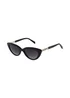 Karen Millen Artemis Black Sunglasses - One Size Image 2