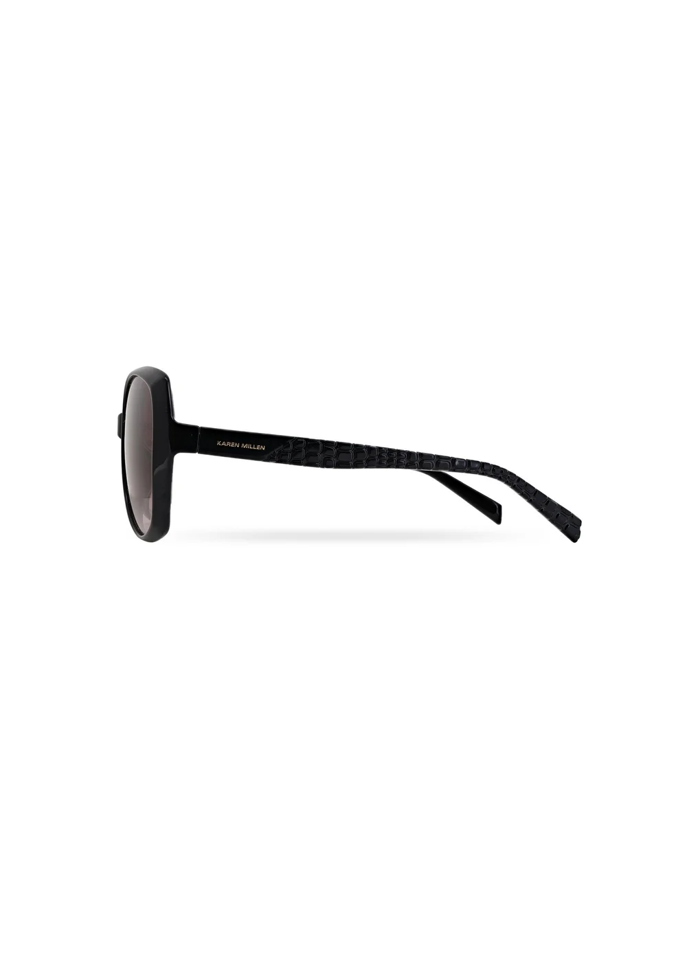 Karen Millen Black Sunglasses - One Size Image 3