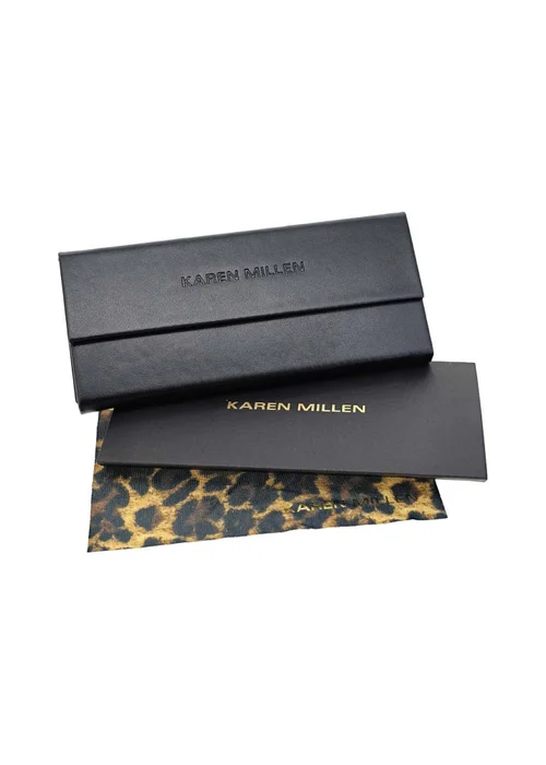 Karen Millen Black Sunglasses - One Size Image 4