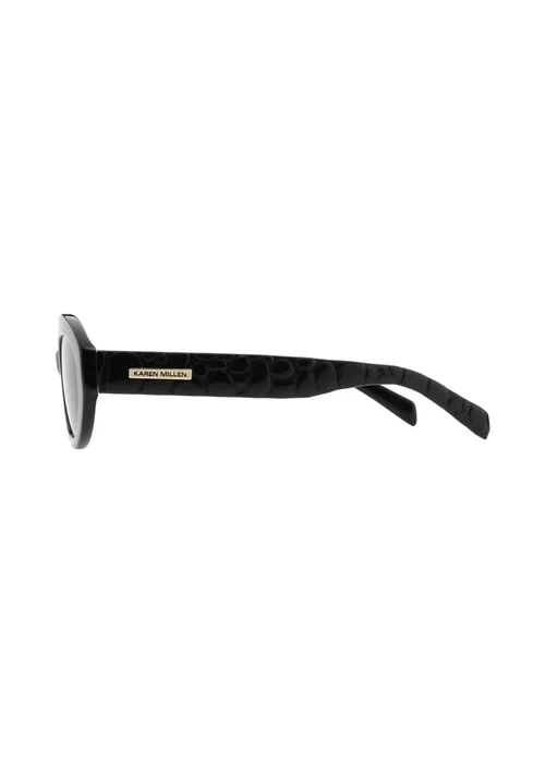 Karen Millen Black Sunglasses - One Size Image 3