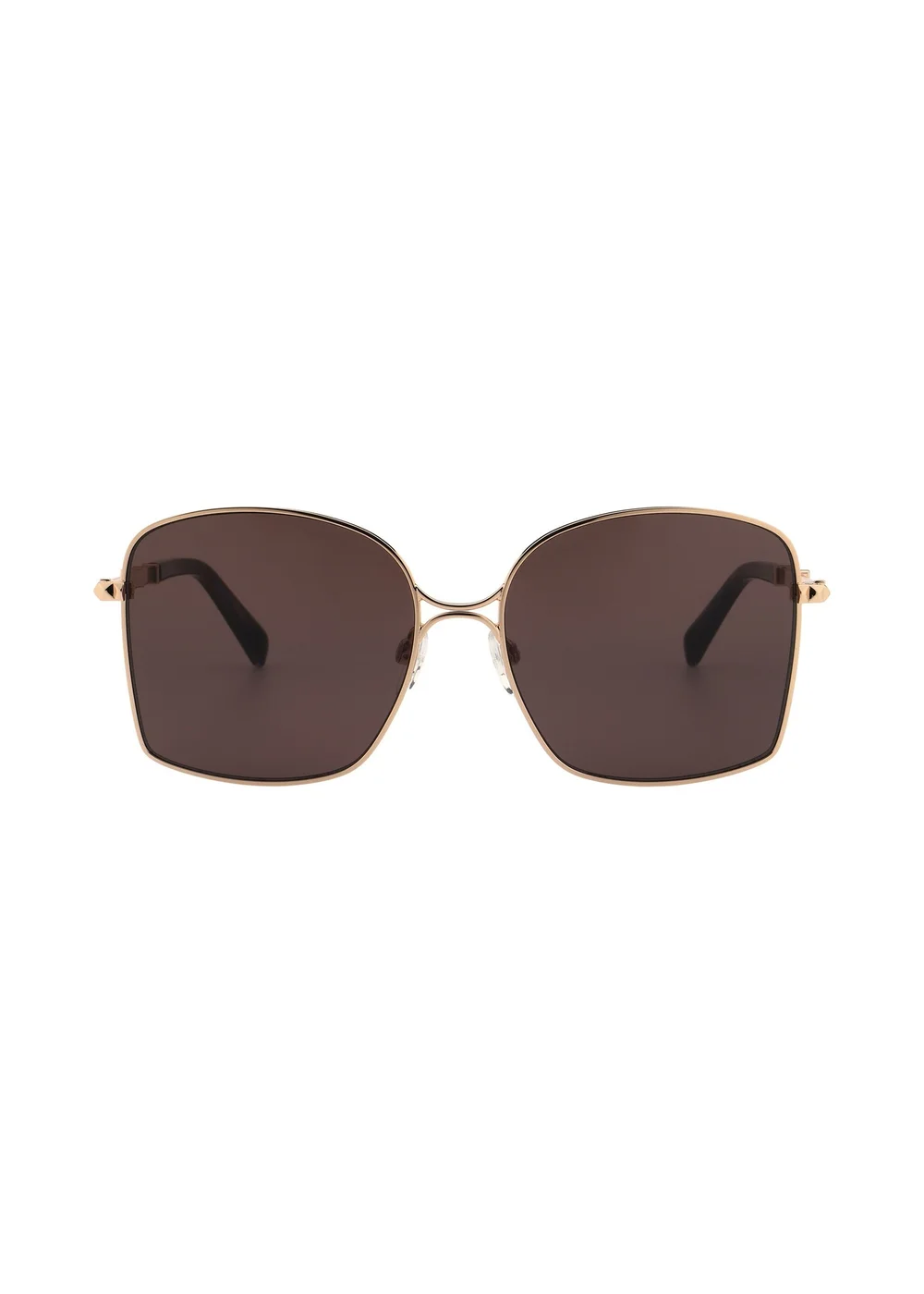 Karen Millen Rose Gold Sunglasses - One Size Image 1