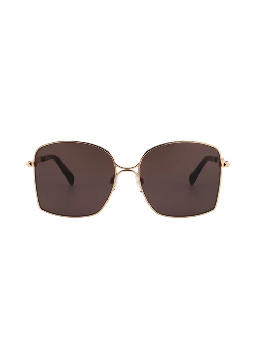 Karen Millen Rose Gold Sunglasses - One Size Image 1