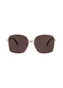 Karen Millen Rose Gold Sunglasses - One Size Image 1