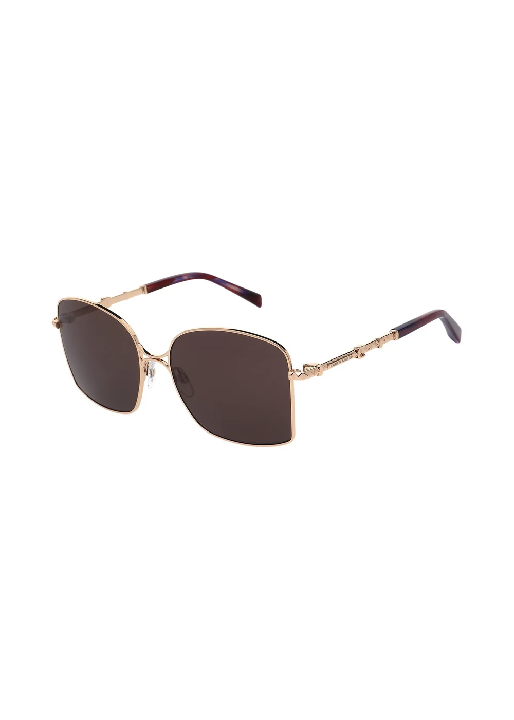 Karen Millen Rose Gold Sunglasses - One Size Image 2