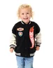 Vanilla Underground Hot Wheels Boys Black Turbo Charged Varsity Jacket (3-12 Years) - 8-9 yrs Image 1