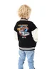 Vanilla Underground Hot Wheels Boys Black Turbo Charged Varsity Jacket (3-12 Years) - 8-9 yrs Image 2