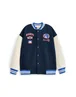 Vanilla Underground Sonic The Hedgehog Boys Blue Racing Team Varsity Jacket (4-12 Years) - 9-10 Yrs Image 1