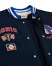 Vanilla Underground Sonic The Hedgehog Boys Blue Racing Team Varsity Jacket (4-12 Years) - 9-10 Yrs Image 3