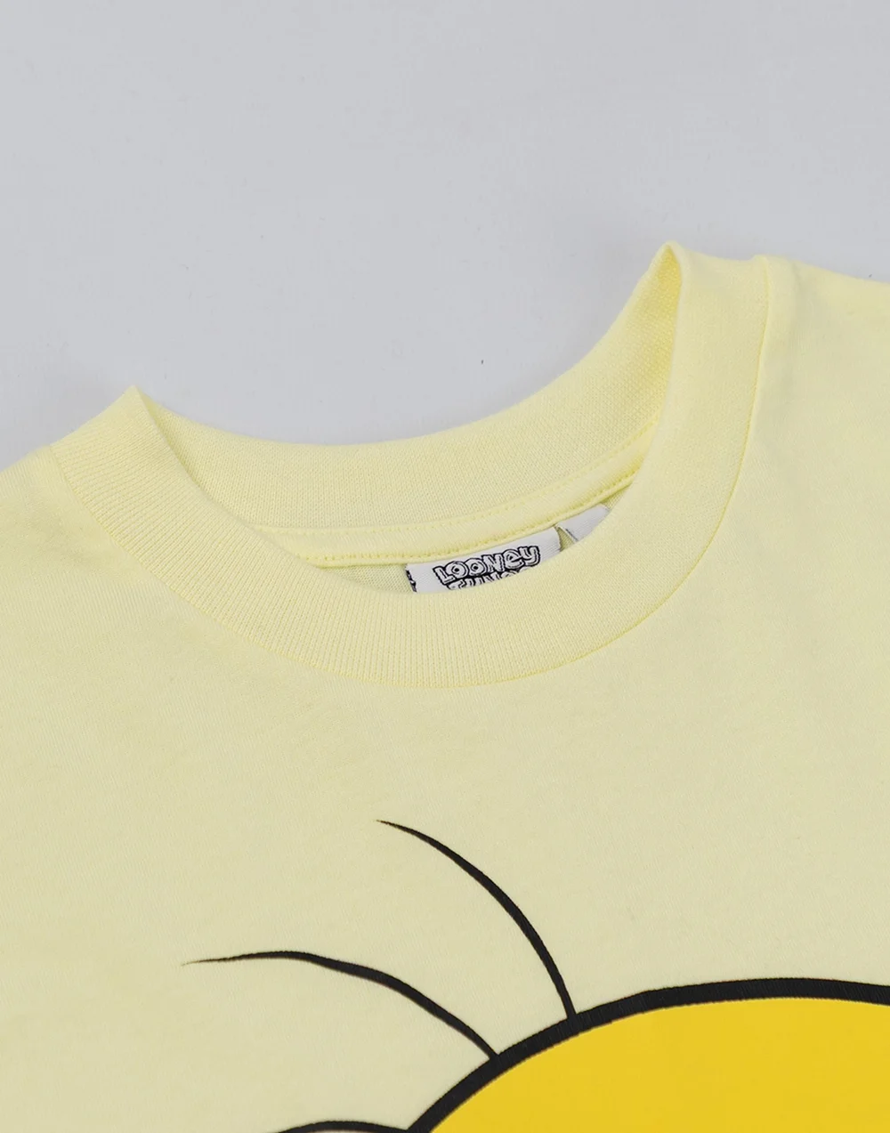Vanilla Underground Looney Tunes Girls Yellow Tweety Short Sleeved T-Shirt (2-10 Years) - 8-9 yrs Image 4