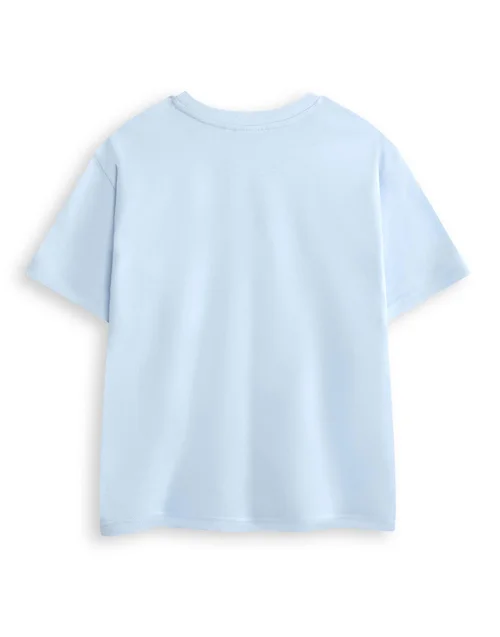 Vanilla Underground Looney Tunes Boys Blue Bugs Short Sleeved T-Shirt (2-10 Years) - 7-8 Yrs Image 2