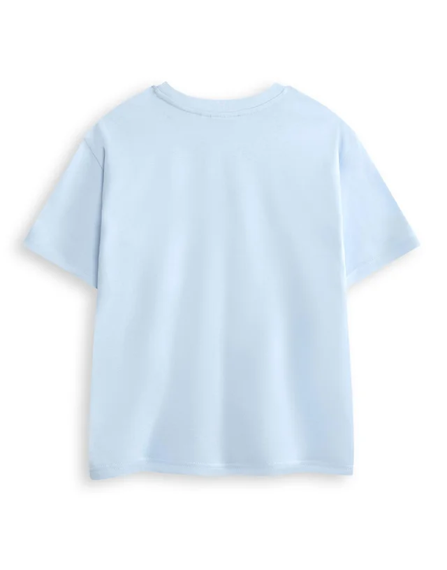 Vanilla Underground Looney Tunes Boys Blue Bugs Short Sleeved T-Shirt (2-10 Years)