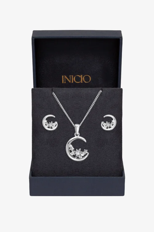 Inicio Sterling Silver Plated Celestial Set Gift Box - One Size Image 1