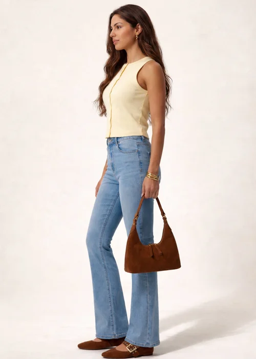 Urban Bliss Bleach Bootcut Jean - 10 Image 1