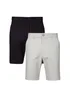 French Connection Blue 2 Pack Cotton Chino Shorts - M Image 1