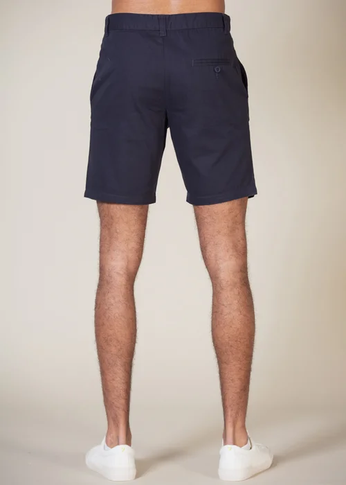 French Connection Blue 2 Pack Cotton Chino Shorts - M Image 3