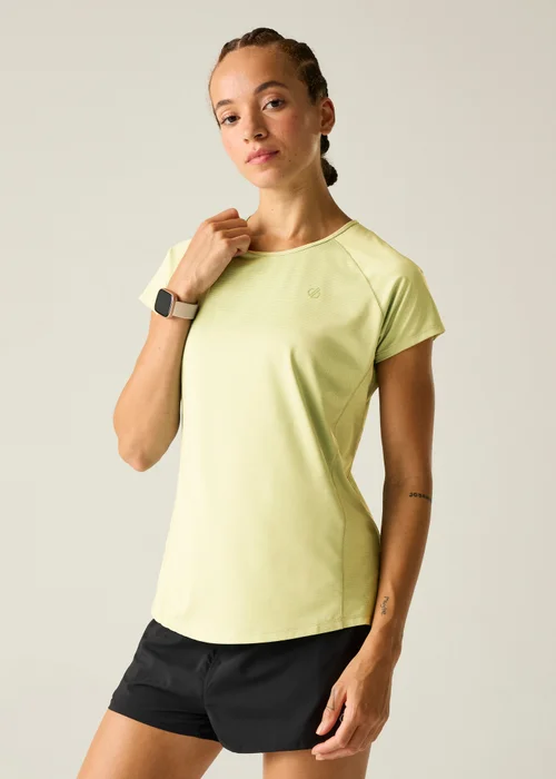 Dare 2b Wax Yellow Corral Quick Drying, Reflective T-Shirt - 16 Image 1
