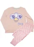 Ada & Ted Furby Face Girls Pink Graphic Pyjamas (3-8 Years) - 7-8 Yrs Image 1