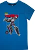 Ada & Ted Transformers Here Comes Trouble Boys Blue Graphic Pyjamas (3-8 Years) - 3-4 Yrs Image 2