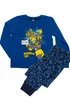 Ada & Ted Transformers Bumblebee Don't Chill Boys Blue Graphic Pyjamas (3-8 Years) - 7-8 Yrs Image 1