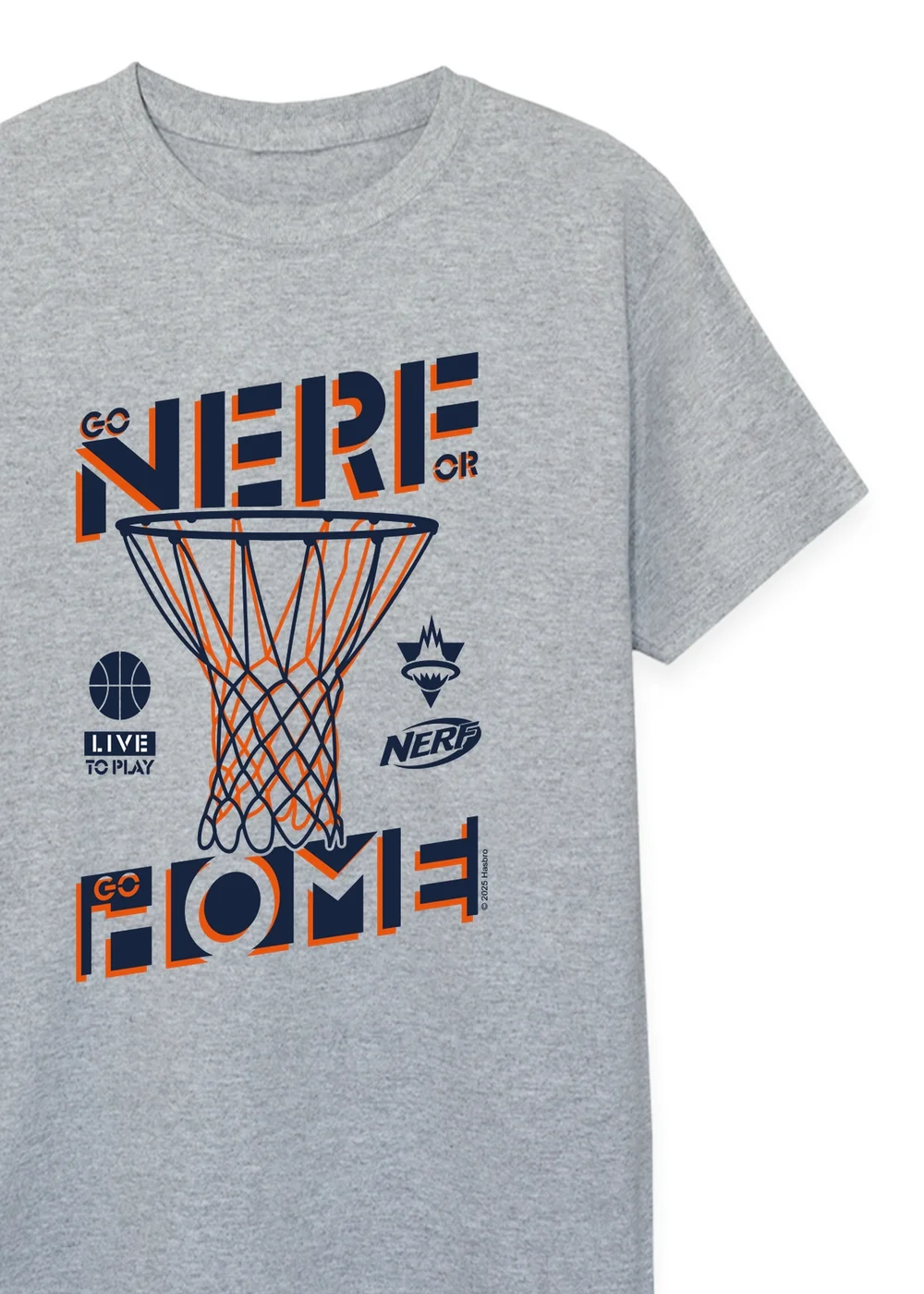 Ada & Ted Nerf Go Home Boys Grey Graphic T-Shirt (3-13 Years) - 7-8 Yrs Image 2