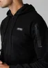Firetrap Black Regular Fit Cotton Rich Zip Through Hoody With Sleeve Pocket - S Image 3