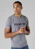 Firetrap Multi 4 Pack Regular Fit Cotton Logo Tees - L Image 3