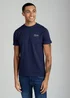 Firetrap Multi 3 Pack Regular Fit Cotton Crew T-Shirts - S Image 2
