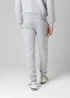 Firetrap Light Grey Regular Fit Cotton Blend Fleece Joggers With Drawstring Waist - S Image 2