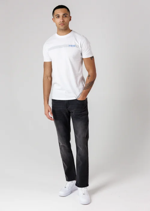 Firetrap Dark Grey Straight Leg Cotton Rich Jeans - 30/L30 Image 4