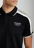 Firetrap Black Regular Fit Cotton Jersey Button Polo - S Image 3