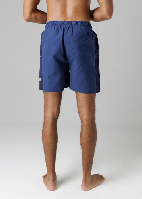 Firetrap Light Blue Regular Fit Swim Shorts With Elasticated Drawstring Waist - XL Image 2