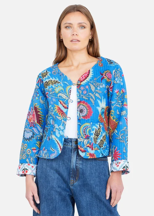 Yumi Indian Print Reversible Cotton Quilted - 14 Image 3