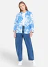 Yumi Blue Palm Reversible Cotton Quilted Jacket - 12 Image 2