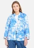 Yumi Blue Palm Reversible Cotton Quilted Jacket - 12 Image 4