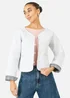 Yumi White Reversible Cotton Quilted Jacket - 12 Image 1