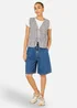 Yumi Black Gingham Tie Waistcoat - 12 Image 2