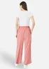 Yumi Red Stripe Relaxed Trousers - 14 Image 2