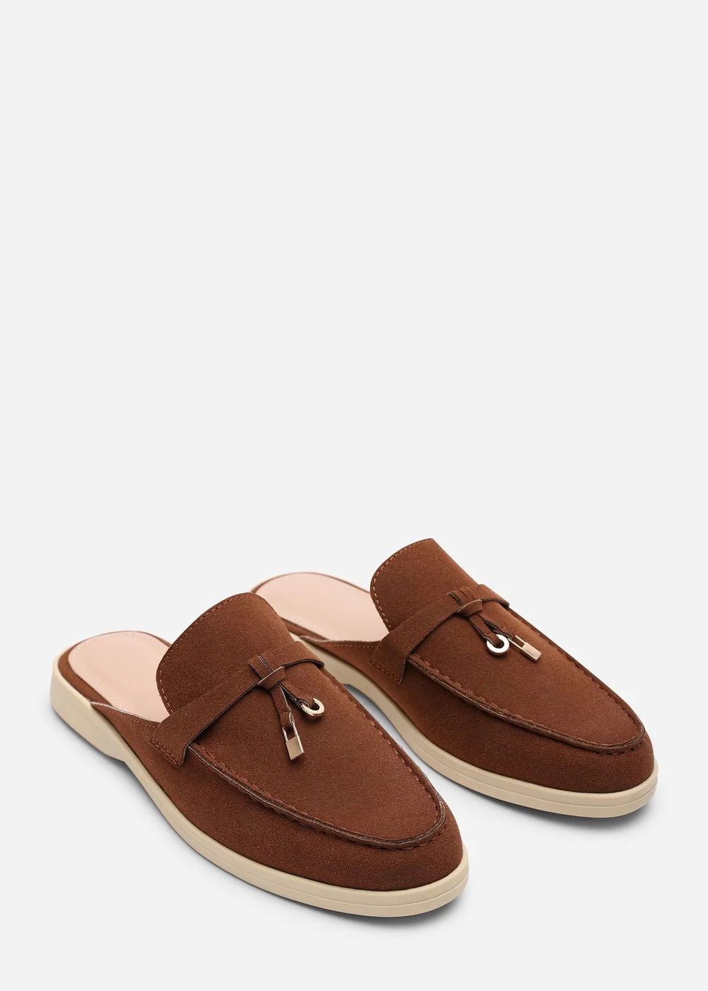 Where's That From Twilight Flat Slip On Loafer With Tassel Detail In Brown - 5 Image 4