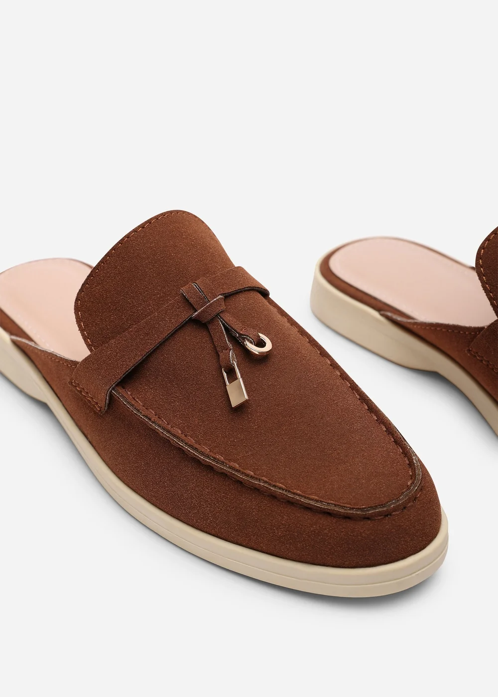 Where's That From Twilight Flat Slip On Loafer With Tassel Detail In Brown - 5 Image 5