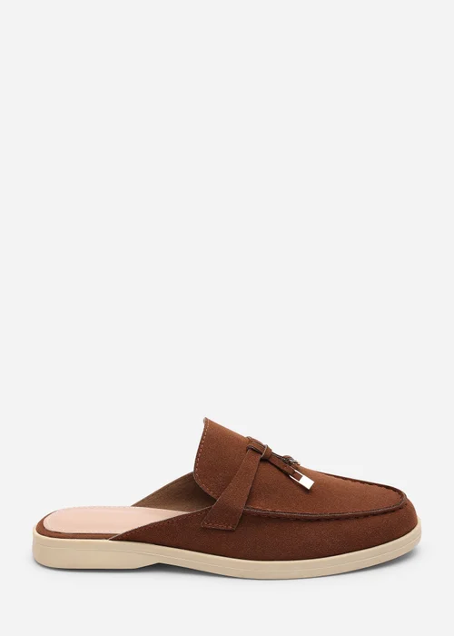Where's That From Twilight Flat Slip On Loafer With Tassel Detail In Brown - 5 Image 1