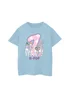 Ada & Ted K-Pop Birthday 7 Girls Baby Blue Graphic T-Shirt (5-8 Years) - 7-8 Yrs Image 1