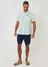 Threadbare Mint Cotton-Linen Blend Short-Sleeve Shirt - L Image 3