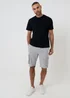 Threadbare White Elasticated Waist Stretch Cargo Shorts - S Image 3