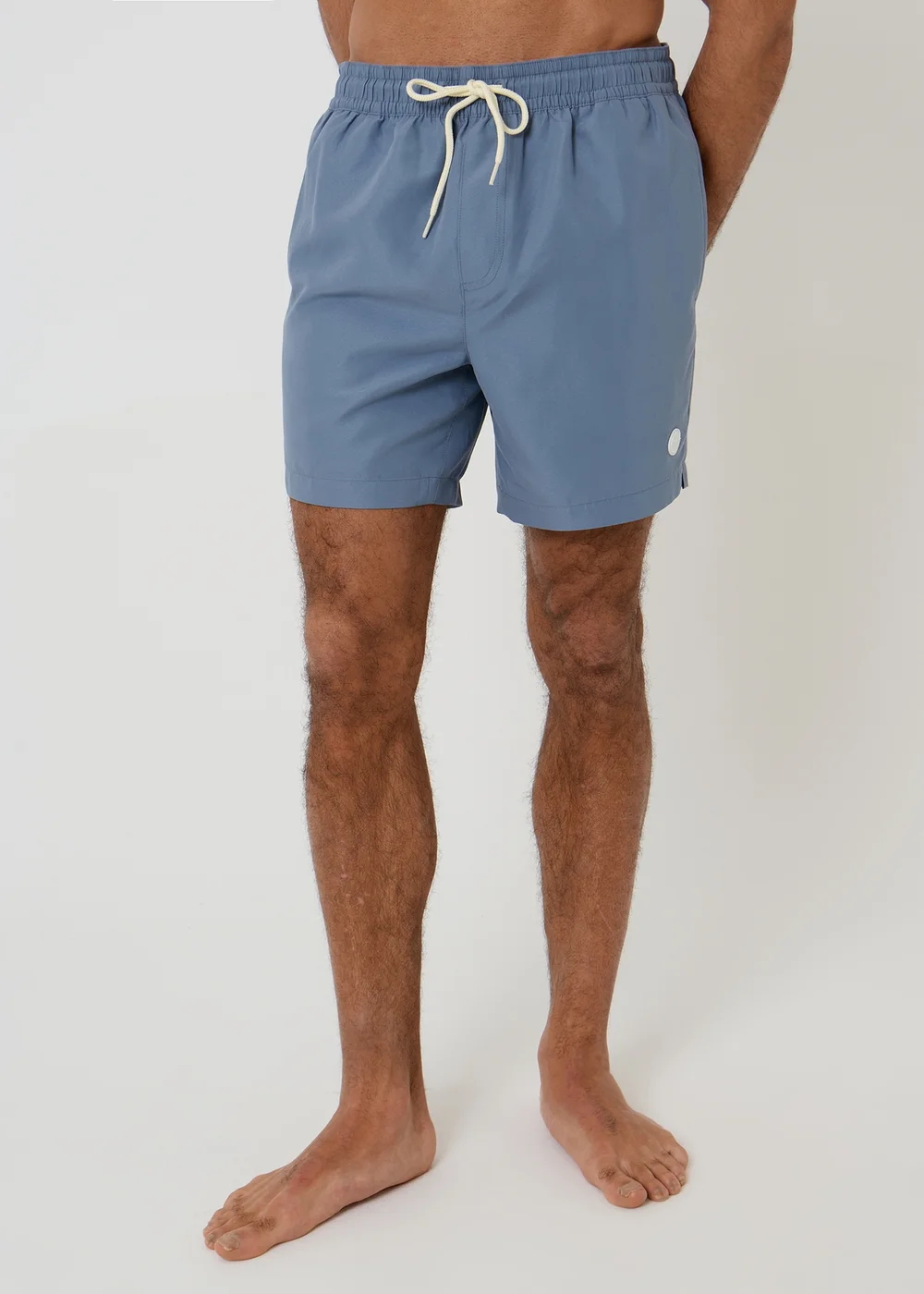 Threadbare Blue 2-Pack Tropical Print Quick Dry Swim Shorts - XL Image 2