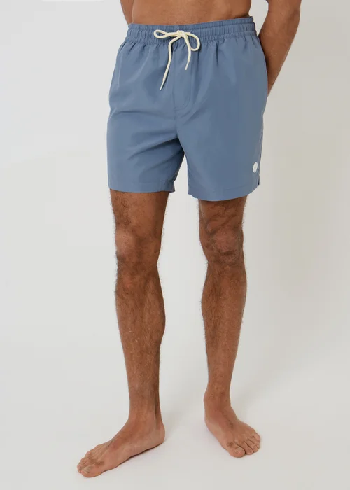 Threadbare Blue 2-Pack Tropical Print Quick Dry Swim Shorts - XL Image 2