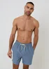 Threadbare Blue 2-Pack Tropical Print Quick Dry Swim Shorts - XL Image 4