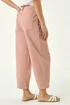 Roman Light Pink Petite Pocket Front Cropped Jeans - 16 Image 3