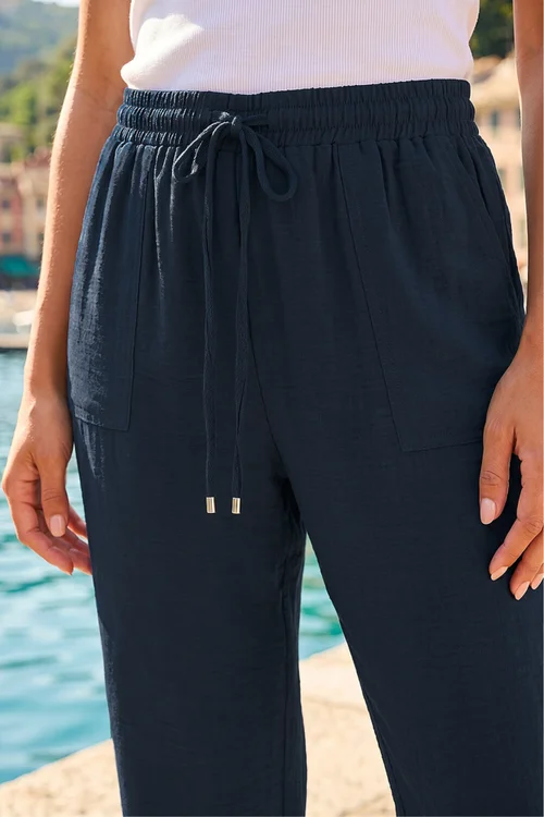 Roman Navy Air Flow Wide Leg Trouser - 16 Image 4