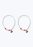 Flitzy 2 Pack Cherry BFF Necklaces - One Size Image 1
